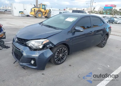 2015 Toyota Corolla S Plus z USA, uszkodzony, nr VIN 5YFBURHE2FP231322